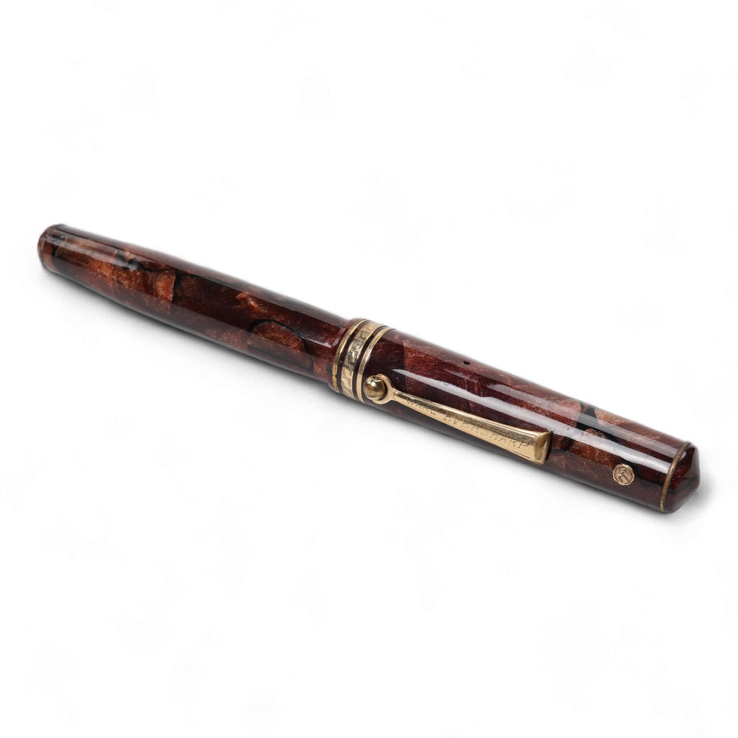 A Wahl Eversharp Doric fountain pen, lever filler with 14ct. gold nib